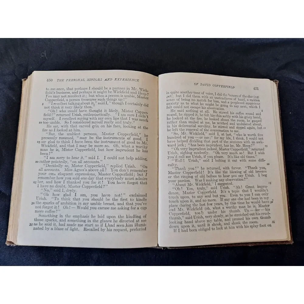 Dicken's David Copperfield Vol. 1, Macmillian's‎ Pocket Classics 1922